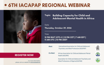 6th IACAPAP Regional Webinar