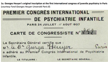 Member Society Highlight: French Society of Child and Adolescent Psychiatry and Allied Professions (SFPEADA)