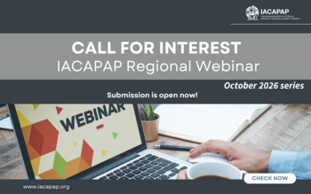 Call for Interest: To co-host the next Regional Webinar in October 2026