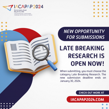 IACAPAP 2024 | NEW OPPORTUNITY Late Breaking Research is open now!
