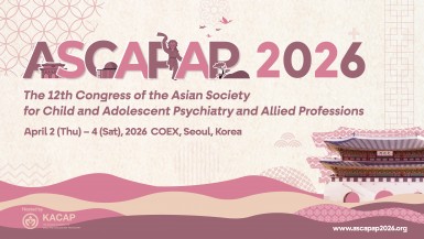 IACAPAP Endorsed Event - The 12th Congress of the Asian Society for Child and Adolescent Psychiatry and Allied Professions IACAPAP Endorsed Event - The 12th Congress of the Asian Society for Child and Adolescent Psychiatry and Allied Professions