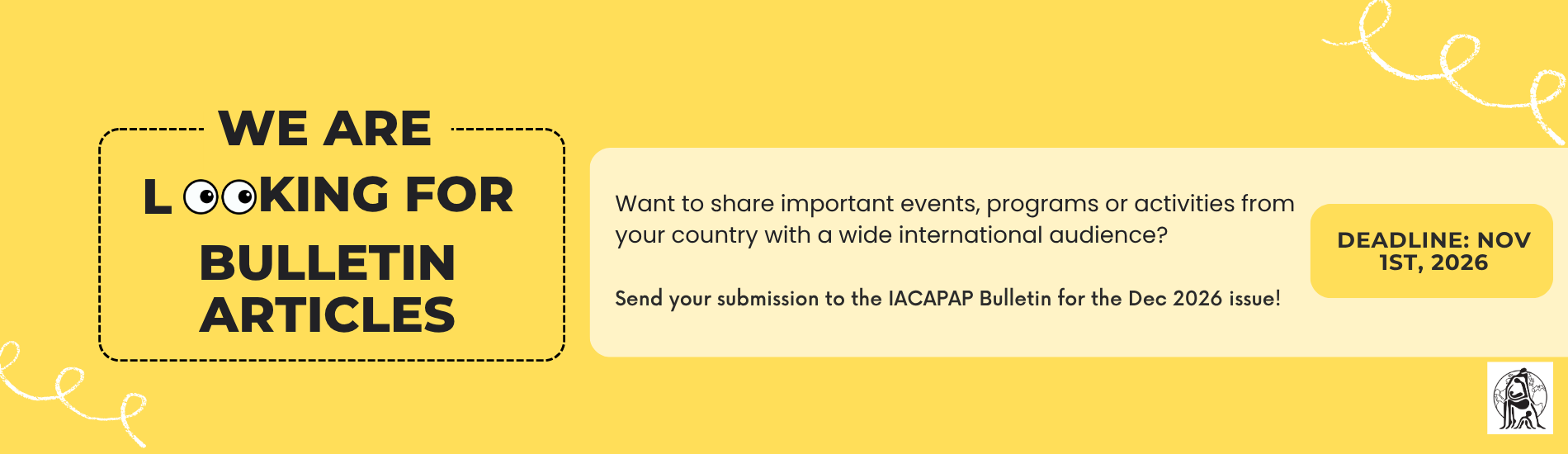 Call for bulletin articles (Dec26 issue)