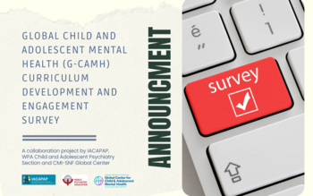 Announcement | G-CAMH Curriculum Development and Engagement Survey