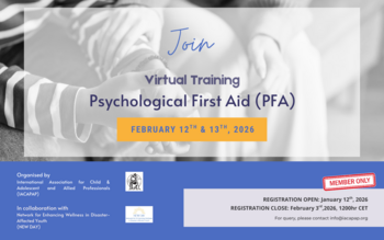 Virtual Training Course 2026 - Psychological First Aid