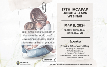 17th IACAPAP Lunch &amp; Learn Webinar