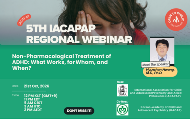 5th IACAPAP Regional Webinar
