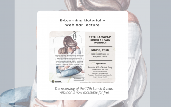 Announcement | The recording of the 17th Lunch &amp; Learn Webinar is now accessible for free