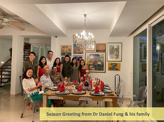 Season Greeting from Dr. Daniel Fung & his family