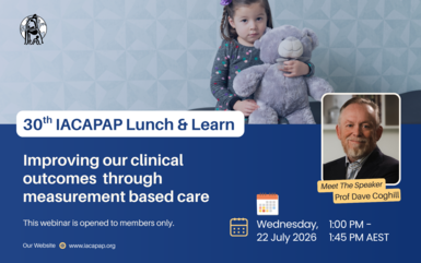 30th IACAPAP Lunch & Learn Webinar 30th IACAPAP Lunch & Learn Webinar
