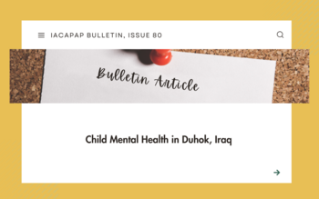 Child Mental Health in Duhok, Iraq